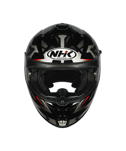 NHK K5R Wingstar Helmet - Black Red