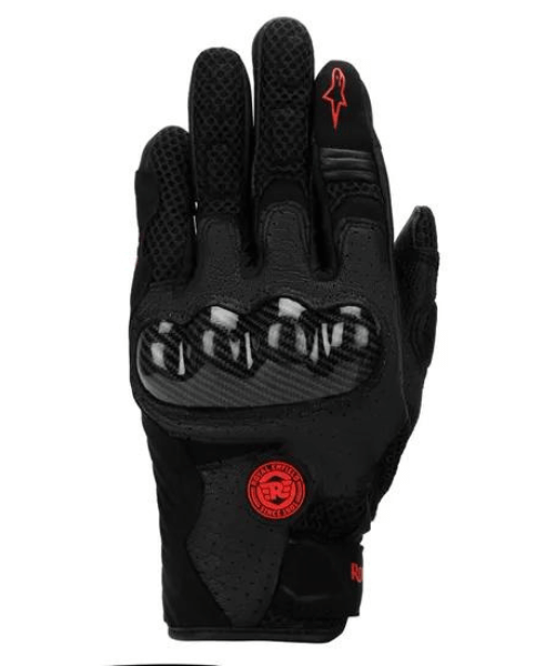 Royal Enfield Smx-1 V2 Air Riding Gloves - Black