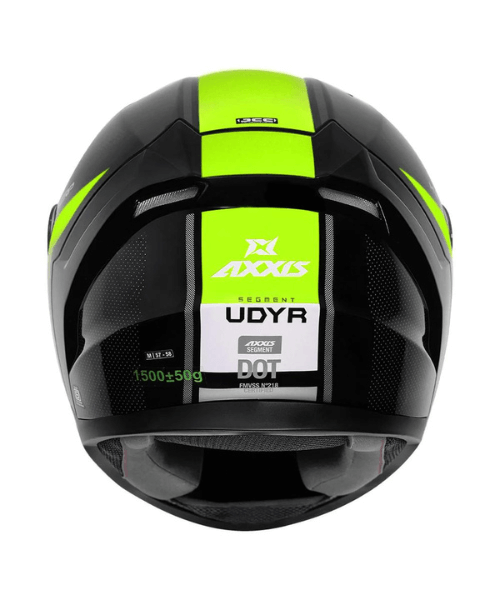 Axxis Segment Udyr B3 Helmet - Gloss Yellow