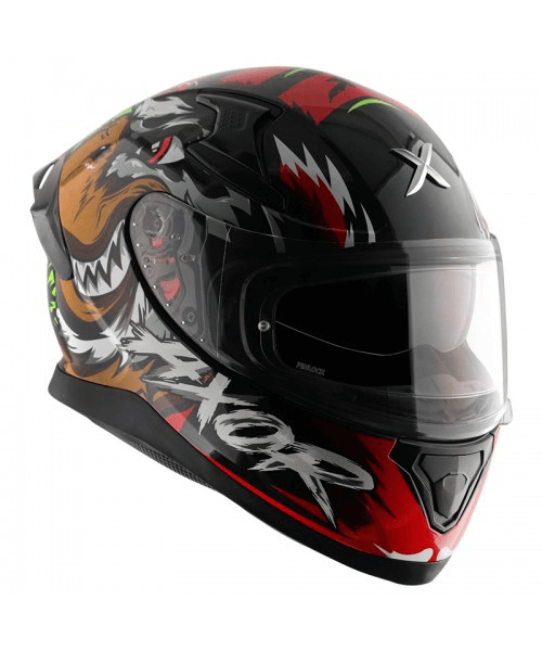 Axor Apex Falcon Helmet - Black Red