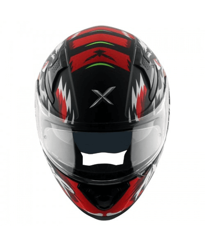 Axor Apex Falcon Helmet - Dull Black Red