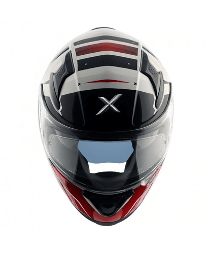 Axor Apex Hex-2 Helmet - White Red