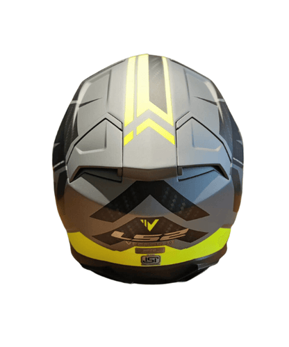 LS2 FF811 Vector II Splitter Matt Titan Hi-Viz Helmet - Yellow