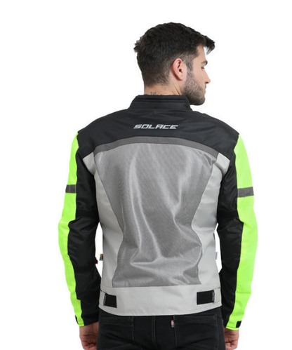 Solace Air-X Motorcycle Riding Jacket L2 - Neon