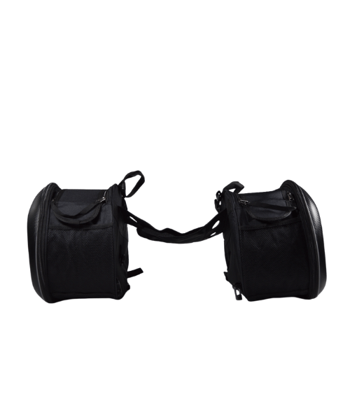 Moto Vanguard Oxford 25-50L Saddle Bag