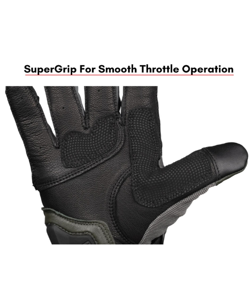 Scala Speed 2 Riding Gloves - Grey Green Hi Viz