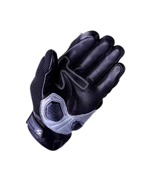 Scala Viper Riding Gloves - Black Hi Viz