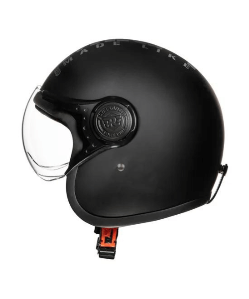 Royal Enfield Jet Open Face MLG Helmet - Matt Black