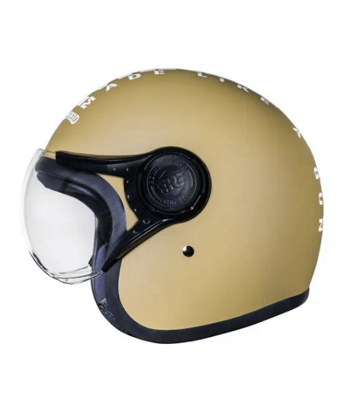 Royal Enfield Jet Open Face MLG Helmet - Matt Desert Storm