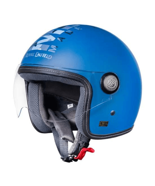 Royal Enfield Chopper MLG Camo Helmet - Matt Lagoon