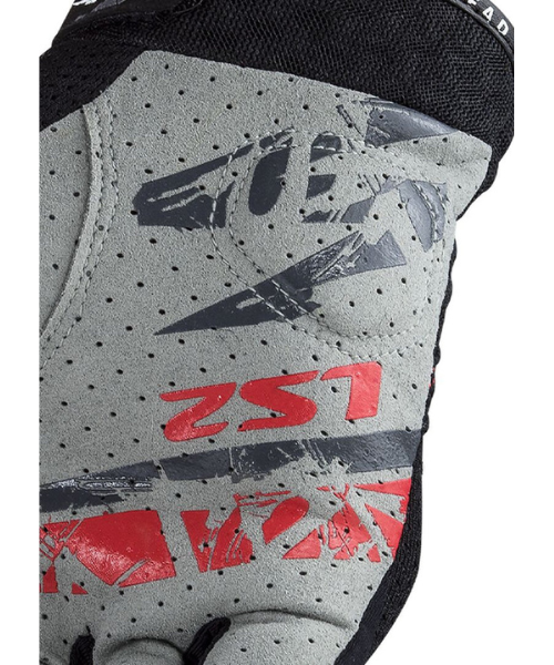 LS2 Chaki Riding Gloves - Black