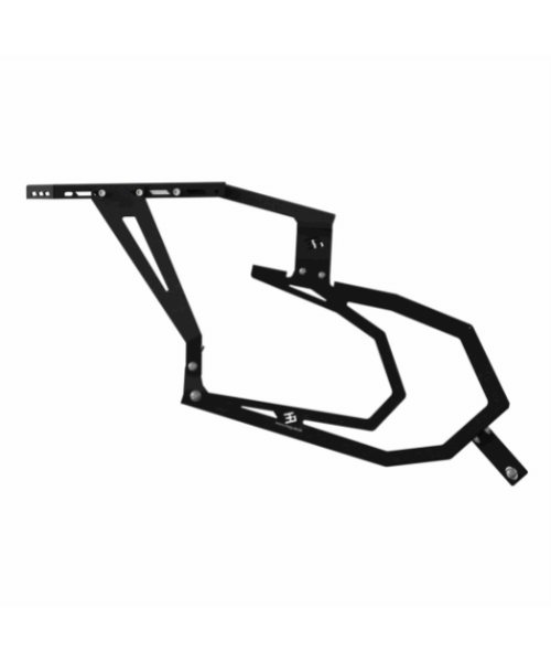Meg Toprack D-Guard Combo for Bajaj Dominar - Matt Silver