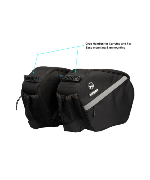 Wroom Peak Waterproof Semi Rigid Saddlebag - 54 litres