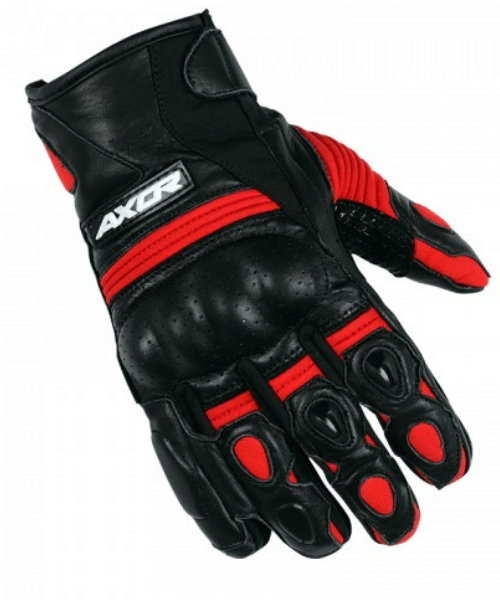 Axor Spyder Riding Gloves - Black Red