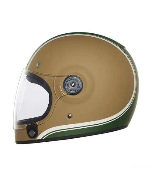 Royal Enfield Drifter V2 Big Stripe Helmet - Matt Desert Storm