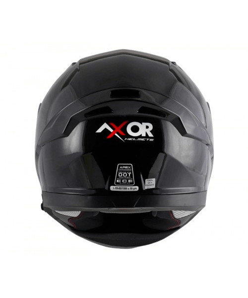 Axor Apex Solid Black Helmet