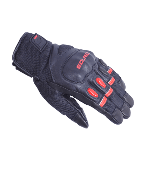 Solace Rival Urban CE Riding Gloves - Red