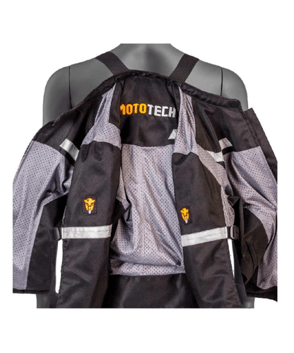 Mototech Reflex Air Flo Mesh Motorcycle Level 2 Riding Jacket