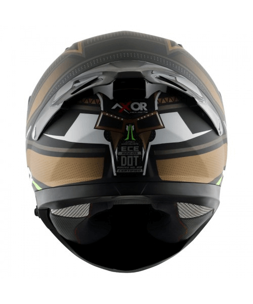 Axor Apex Tiki Black Gold Helmet