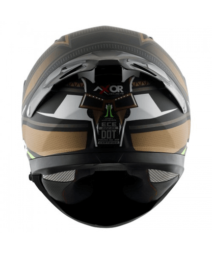 Axor Apex Tiki Black Gold Helmet