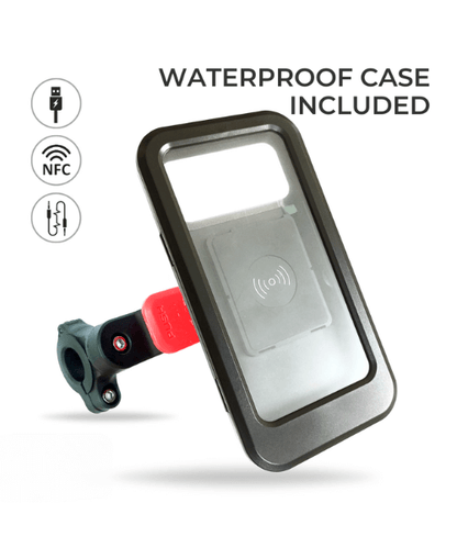 Route95 Twist & Go Handle Bar Phone Mount with Waterproof Case