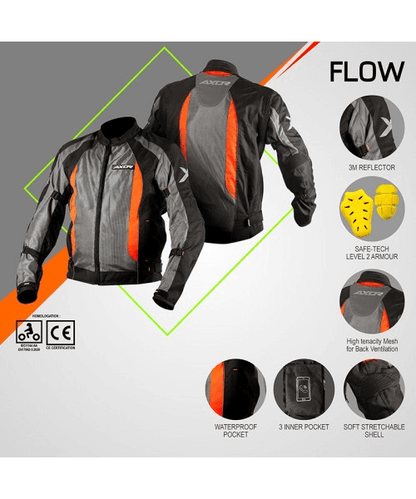 Axor Flow Riding Jacket - Neon Green