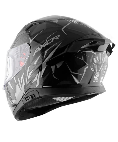 Axor Apex Hunter Helmet- Gloss Black Grey