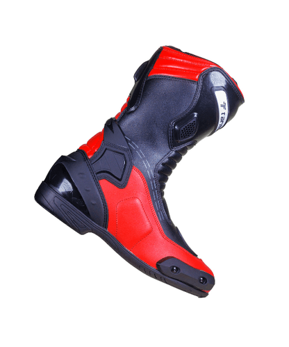 Tarmac Speed Riding Boots - Black Red