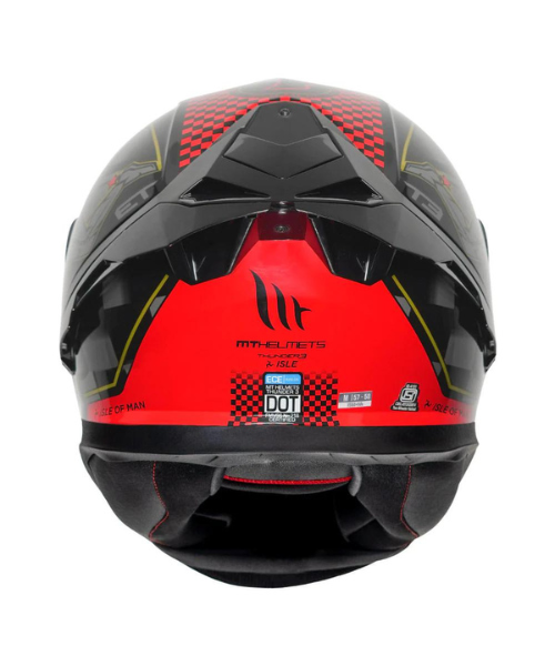 MT Thunder 3 SV Pro Helmet - ISLE Gloss Red