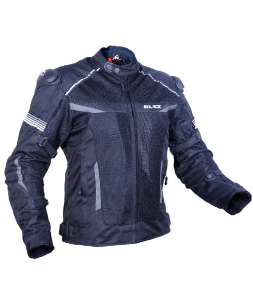 Solace Ramble Motorcycle Riding Jacket - Black