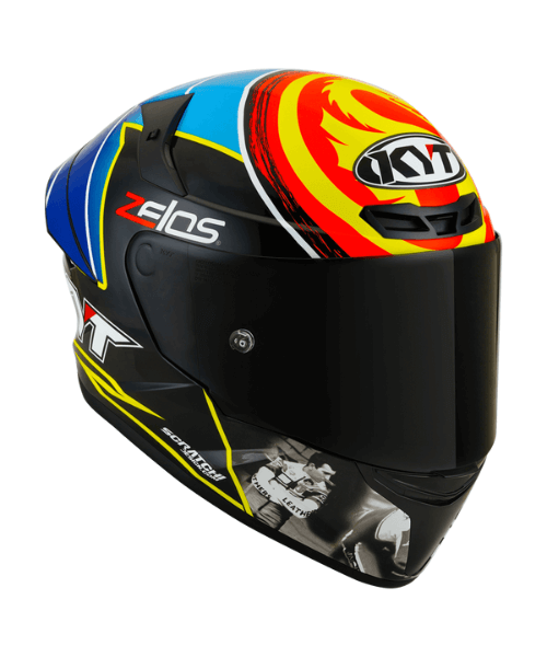 KYT TT-Course Xavier Simeon Endurance Champion Replica Helmet - Blue Black
