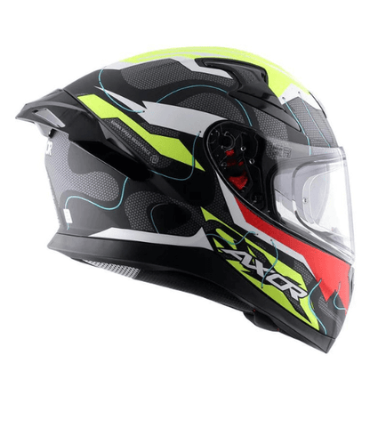 Axor Apex Dynamo Helmet - Matt Black Neon Yellow