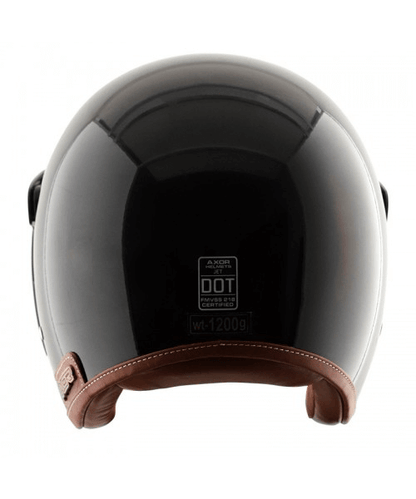 Axor Retro Jet Gloss Helmet - Black