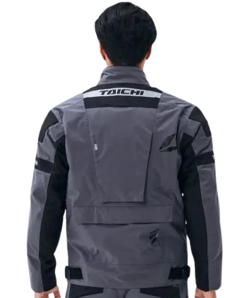 RS Taichi Drymaster Kompass Riding Jacket - Eagle Grey