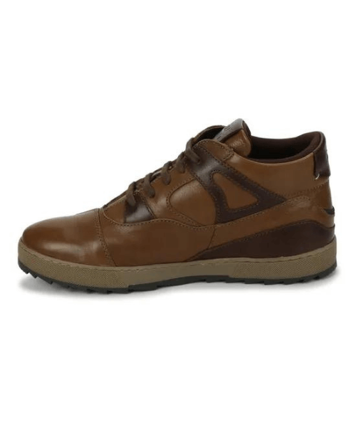 Royal Enfield Ramble Riding Boots - Khaki Brown