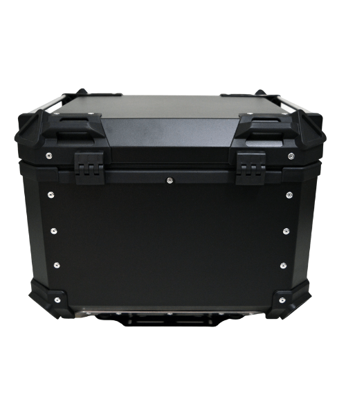 Moto Vanguard Aluminium Top Box 55 Ltr - Black