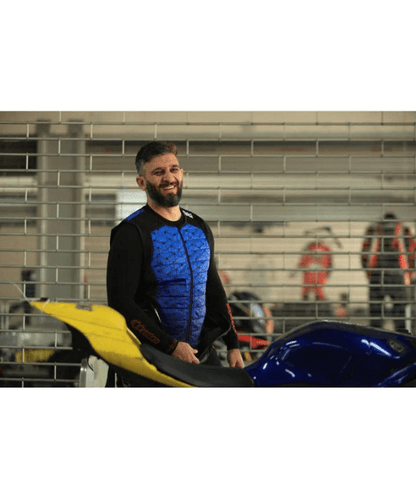 98 Fahren Cooling Vest Neo - Super Evaporative Cooling Vest - Blue