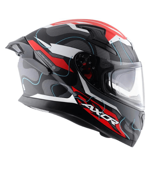 Axor Apex Dynamo Helmet - Matt Black Red