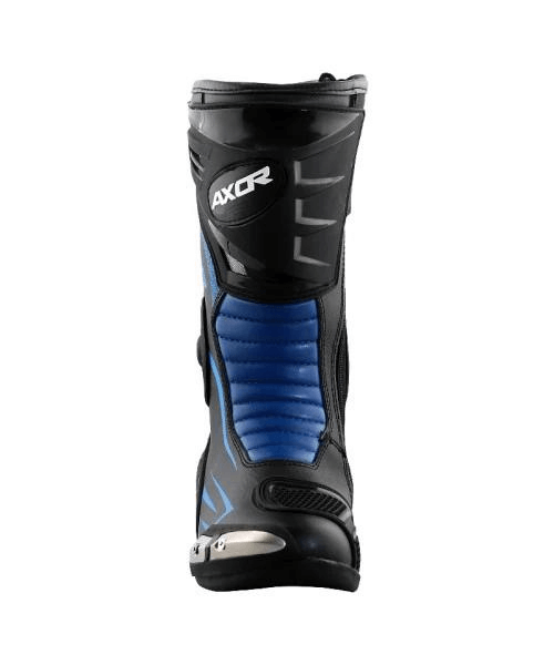 Axor Splitstream Motorcycle Riding Boots - Black Blue