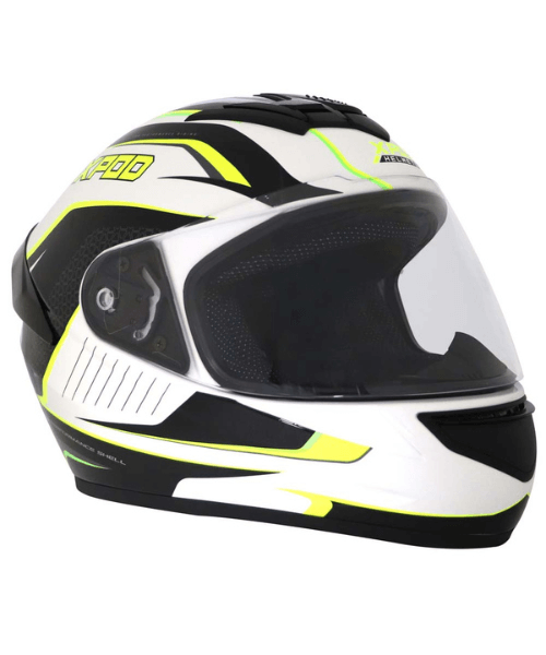 TVS Racing XPOD Dynamic Dual Tone Helmet - White