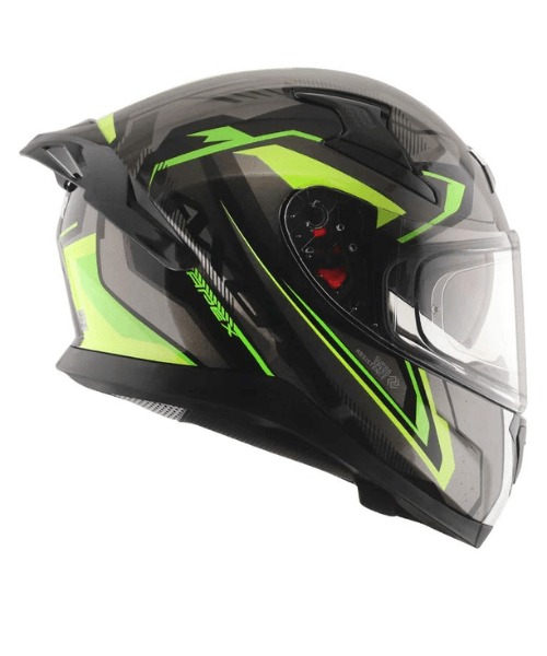 Axor Apex Roadtrip Helmet - Gloss Black Neon Yellow