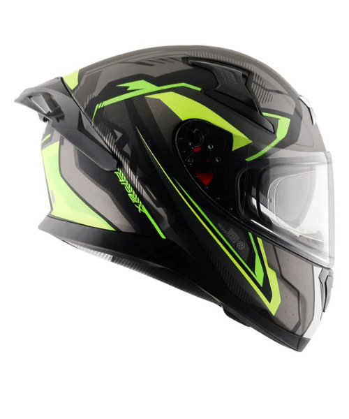 Axor Apex Roadtrip Helmet - Matt Black Neon Yellow