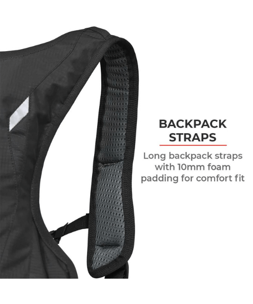 Viaterra Marine Neo Hydration Pack With Hydrapak 2L Bladder - Black