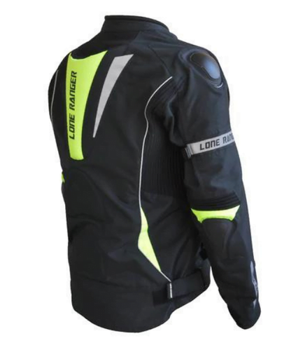 Lone Ranger Bandit Hump Riding Jacket - Neon Green Black