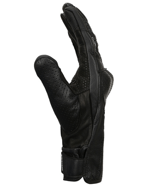 Bikeratti Equator Summer Leather Riding Gloves - Black