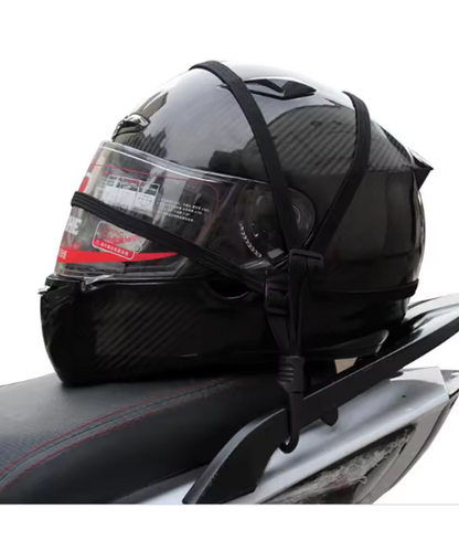 Moto Arch Helmet Holding Bungee Straps