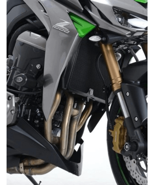 R & G Radiator Guard for Kawasaki Ninja 1000/SX/ Z1000 /Z800/ NINJA 1000SX/ VERSYS 1000 - RAD0090BK