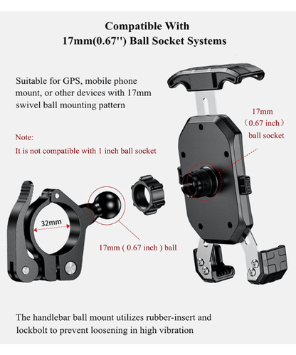 Yellowfin 17 MM Ball Buckle - Quick Release Type