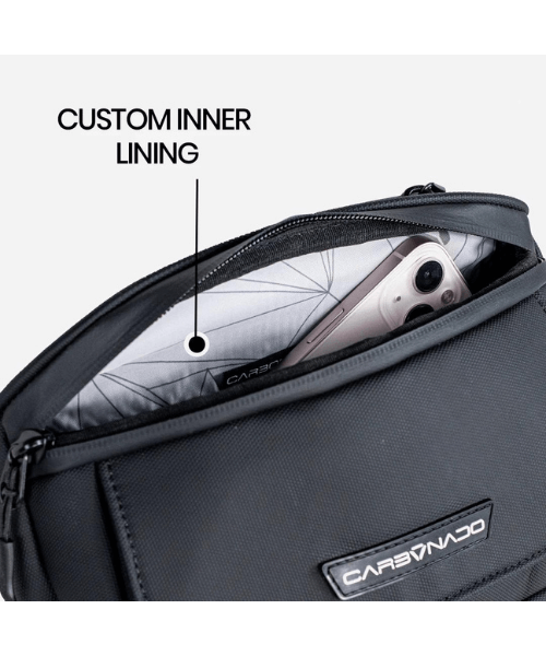 Carbonado Cache Waist Pouch - Classic Black Maglock