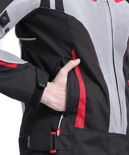 Solace Asmi Ladies V3 Jacket V3 - Black Grey Red